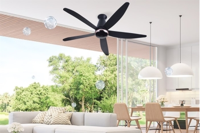 Quạt trần Pana F-60FEN - 5 cánh Đen