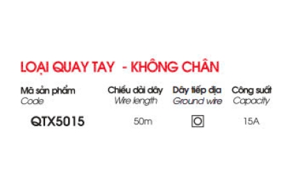 Cáp nối dài quay tay-không chân QTX5015