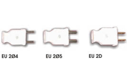 Phích Cắm Điện EU 2Ø4 - EU 2Ø5 -EU2D