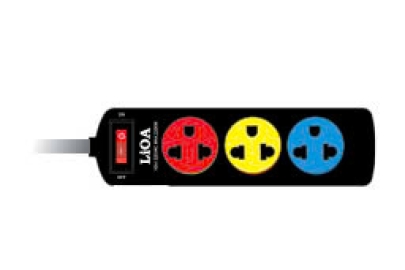 Ổ cắm LiOA 3TSN - 4 ổ cắm 3 chấu