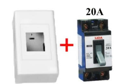 SEMCCB - Hộp chứa 1 MCCB 2P gắn nổi
