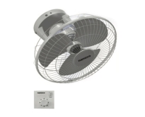 Quạt đảo trần Nanoco NOF1650 - 3 cánh Ghi/Beige0