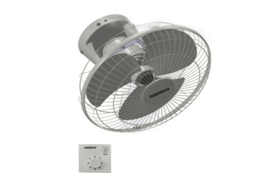 Quạt đảo trần Nanoco NOF1650 - 3 cánh Ghi/Beige0