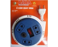 Ổ CẮM 3M  KIỂU ĐĨA BAY MINI OQMN3-3