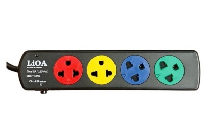 Ổ cắm LiOA  4TN - 4 ổ cắm 3 chấu