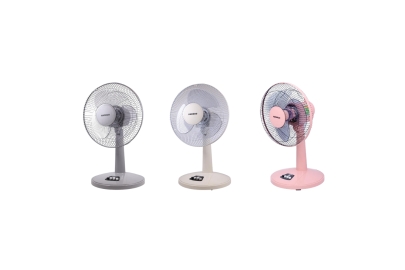 Quạt lửng  Nanoco NTF1209BE -3 cánh Xám/Beige/Hồng