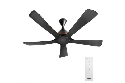 Quạt trần Pana F-60DHN 5 cánh Đen