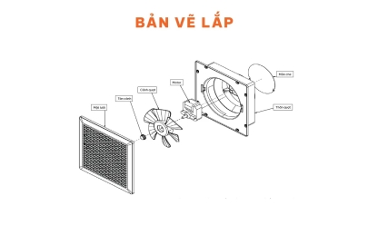 Quạt hút siêu mỏng Nanoco NMV2523 - 24W