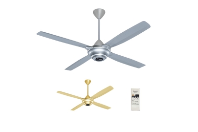 Quạt trần Pana F-56MZG --4 cánh Bạc/ Vàng ánh kim