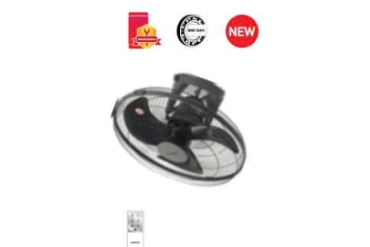 Quạt đảo trần Nanoco NOF1852RC/GR - 3 cánh Ghi, Có remote