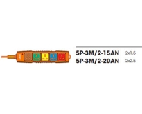 Ổ CẮM SIÊU TẢI CÓ DÂY ĐA NĂNG 5P-3M/2-15AN