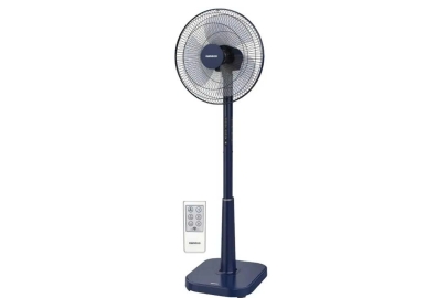 Quạt đứng Nanoco NSF1641RC - 3 cánh Ghi/Xanh navy/Xám nhạt, có remote
