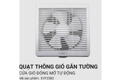 EVF25B2 - Quạt thông gió gắn tường 34W