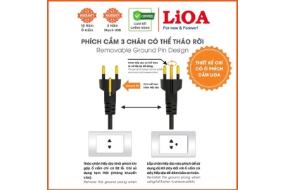 Ổ cắm 2SK2DN**** kéo dài cho xe điện & thiết bị sử dụng phích cắm châu âu