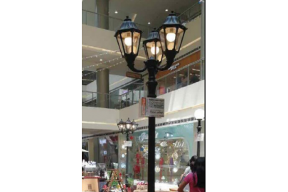 ĐÈN CỘT 3 NHÁNH MẪU SỐ 1