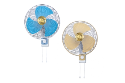 Quạt treo tường Pana F-409U - 3 cánh Xanh/Vàng kim