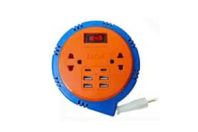 Ổ Cắm Đĩa Bay OQMN6U3-2 Kéo Dài 3M Có Sạc Nhanh