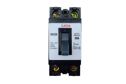 MCCB - Cầu dao tự động an toàn, loại 1 tiếp điểm Lắp Dọc - 10A,15A, 20A, 25A, 30A